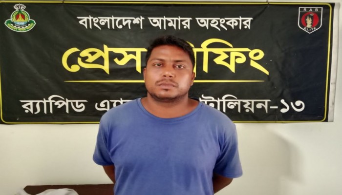 হত্যা মামলার ১ জন আসামী গ্রেফতার।