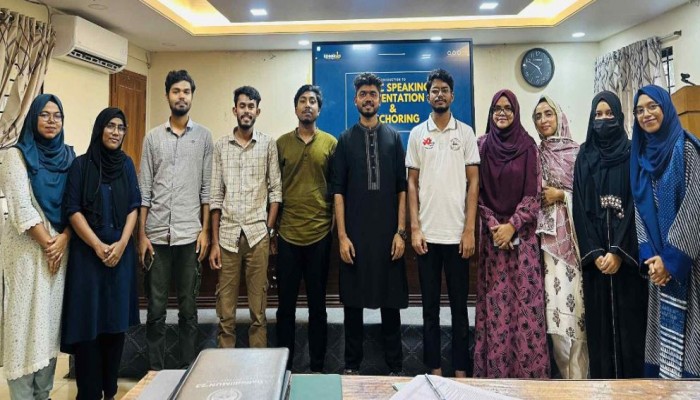 কুবির স্কিল ডেভলপমেন্ট ক্লাবের আয়োজনে ‘স্পিকআপ’ সেশন অনুষ্ঠিত।