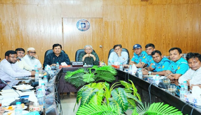 রাকসু নির্বাচন সুষ্ঠু ও শান্তিপূর্ণ আয়োজনে আরএমপি’র পূর্ণ সহযোগিতার আশ্বাস
