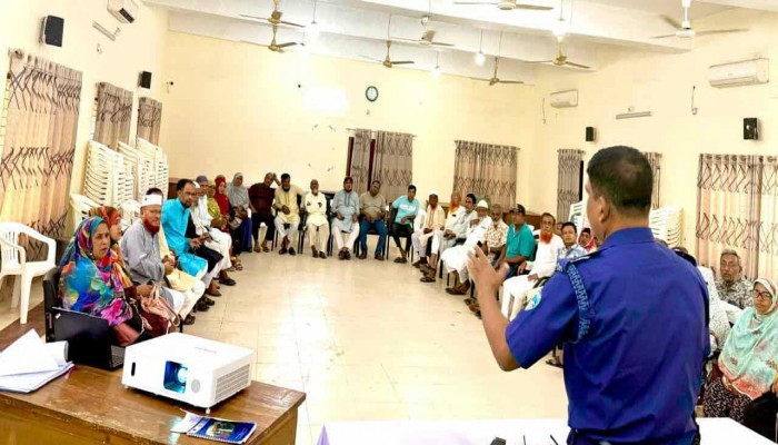 ব্রাহ্মণপাড়ায় ইউপি সদস্যদের নিয়ে মাদক, বাল্যবিবাহ ও আইনশৃঙ্খলা রক্ষায় আলোচনা সভা অনুষ্ঠিত