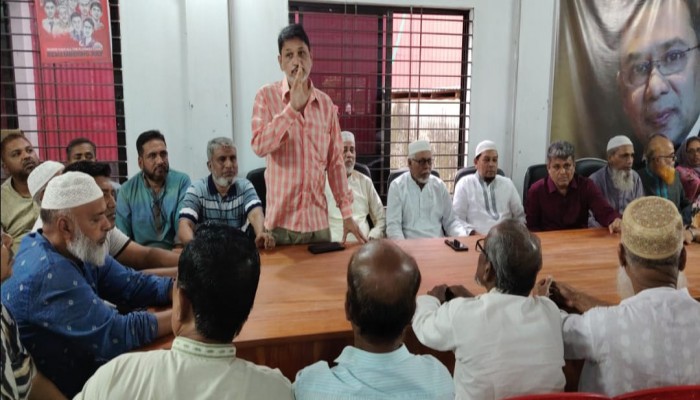 গাজীপুর-৫ আসনে মিলনের মনোনয়ন পাওয়ায় কালীগঞ্জে বিশেষ দোয়া অনুষ্ঠিত