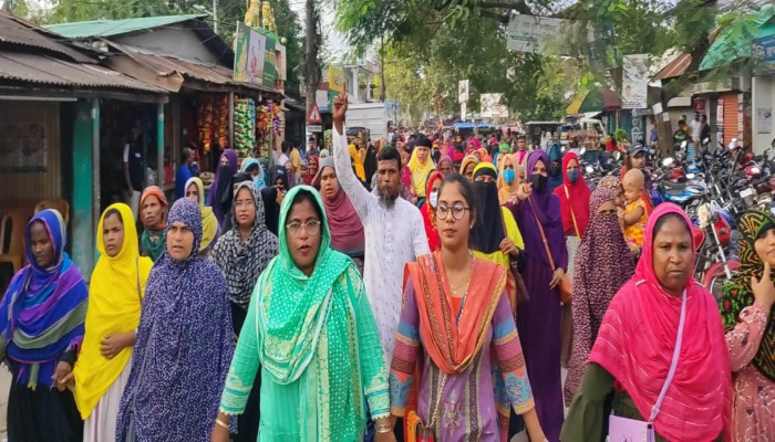 বিএনপির মনোনয়ন পরিবর্তনের দাবীতে বিক্ষোভ-সমাবেশ