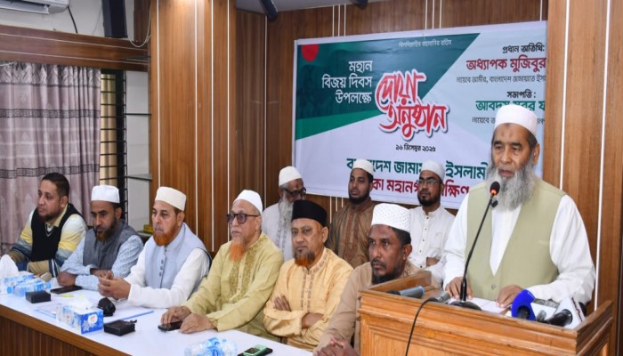 ​বাংলাদেশের তরুণ প্রজন্ম ভিনদেশীদের দাদাগিরি মেনে নেয়নি, নেবে না - সাবেক এমপি অধ্যাপক মুজিবুর রহমান