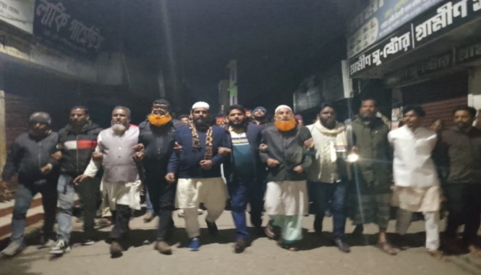 ওসমান হাদির মৃত্যুর সংবাদে গলাচিপায় বিক্ষোভ