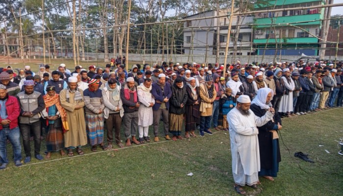 মুলাদীর কাজিরচর ইউনিয়ন বিএনপি ও অঙ্গসংগঠনের উদ্দ্যোগে খালেদা জিয়ার গায়েবানা জানাজা নামাজ অনুষ্ঠিত