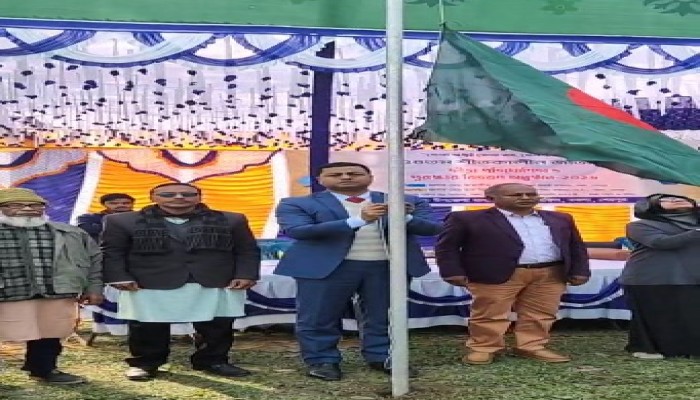 নকলায় শীতকালীন ক্রীড়া প্রতিযোগীতার উদ্ধোধন