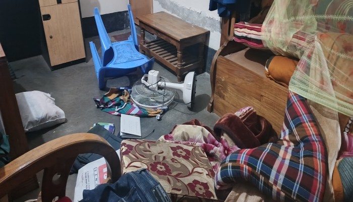 ভালুকায় শ্রমিকদল নেতার বাসায় হামলা, ভাংচুর ও লুটপাটের অভিযোগ