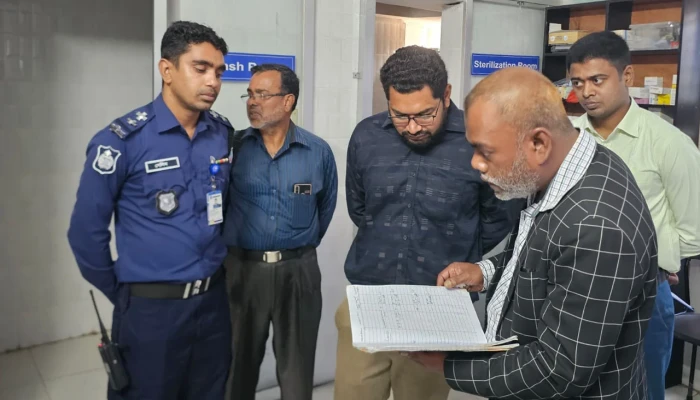 চুয়াডাঙ্গায় মেডিকেল সেন্টার সিলগালা  ২ লাখ টাকা জরিমানা