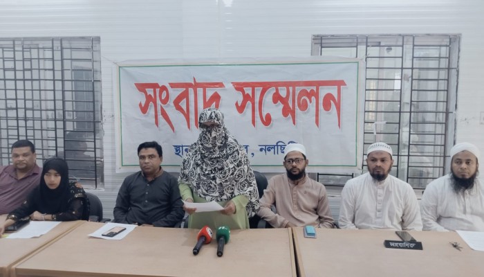 ​ঝালকাঠিতে হাদির পরিবারের সংবাদ সম্মেলন: শুধু শুটার নয়, পুরো চক্রের বিচার দাবি