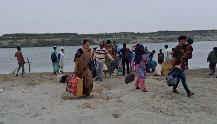 উত্তরের ঈদযাত্রার বিকল্প নৌপথেও বাধা