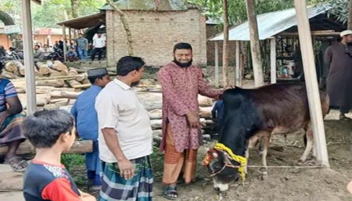 ৫০ বছর পর কুড়িগ্রামের এক বাজারে প্রথমবারের মতো গরুর মাংস বিক্রি শুরু