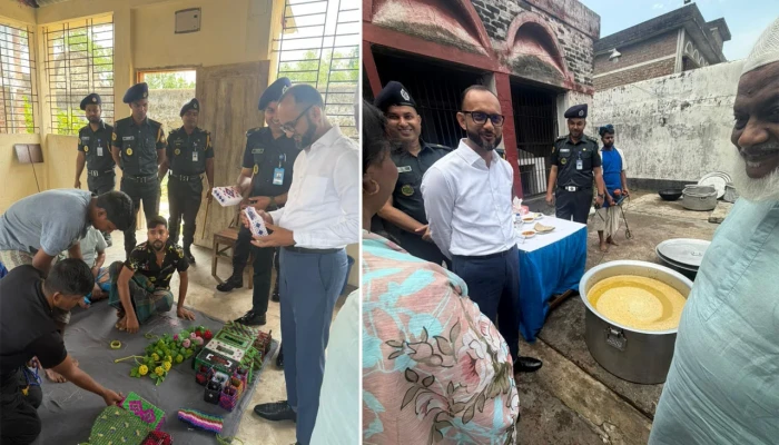 মৌলভীবাজার কারাগার পরিদর্শন জেলা প্রশাসকের