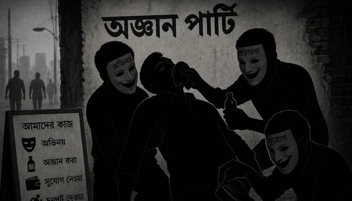 অজ্ঞান পার্টির খপ্পরে প্রবাসী, সর্বস্ব খুইয়ে হাসপাতালে ভর্তি