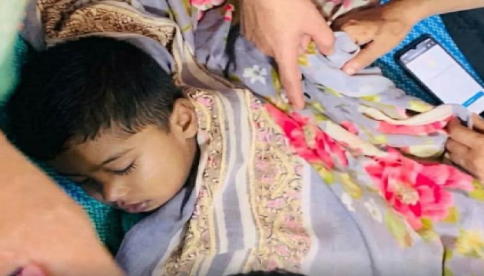 ​বুড়িচংয়ে পুকুরের পানিতে ডুবে ২ বছরের শিশুর মর্মান্তিক মৃত্যু