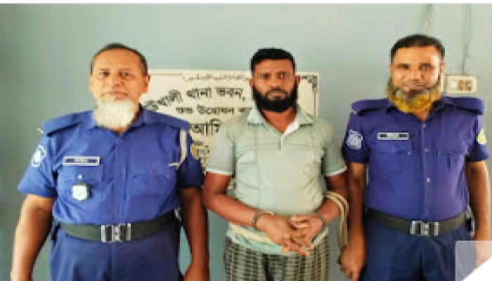 কাউখালীতে চোরাই চক্রের মূল হোতা দেলোয়ার হোসেন আটক