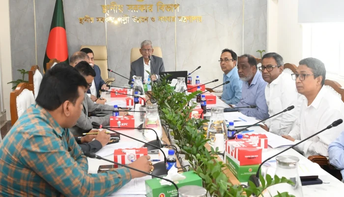 এলজিইডির প্রকল্প বাস্তবায়নে গতি বাড়ানোর নির্দেশ স্থানীয় সরকার মন্ত্রীর