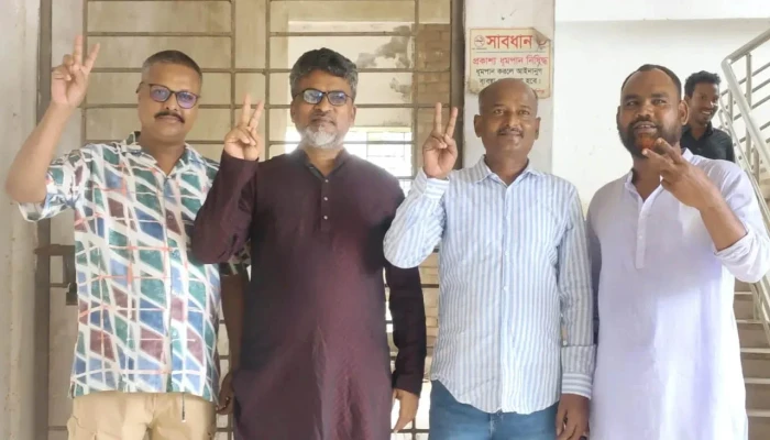 জামালপুরে আওয়ামী লীগের ৪ নেতা কারাগারে