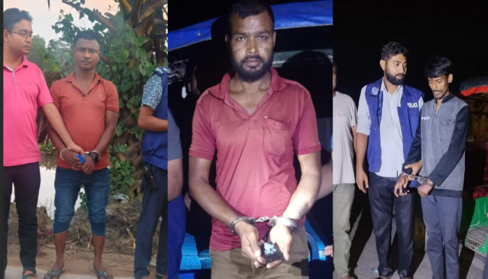 ব্রাহ্মণপাড়ায় পৃথক অভিযানে ইয়াবাসহ তিন মাদক ব্যবসায়ী গ্রেপ্তার