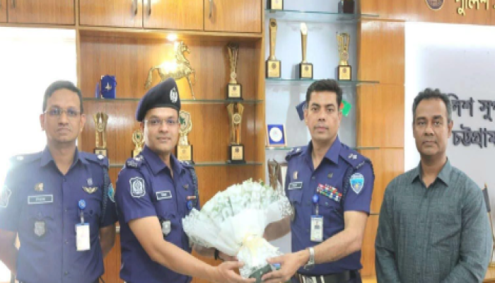 ​আনোয়ারা সার্কেলে নতুন এএসপি মাহমুদুল হাসানের যোগদান