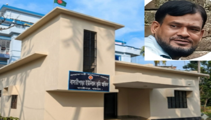 ​বানারীপাড়ায় লাখ টাকা ঘুষ খেয়ে ফেঁসে গেলেন তহশিলদার: ফেরত পেতে জেলা প্রশাসকের কাছে অভিযোগ