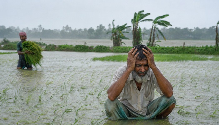 বরিশালে অতিবৃষ্টিতে ক্ষতিগ্রস্ত ৪১ হাজার কৃষক