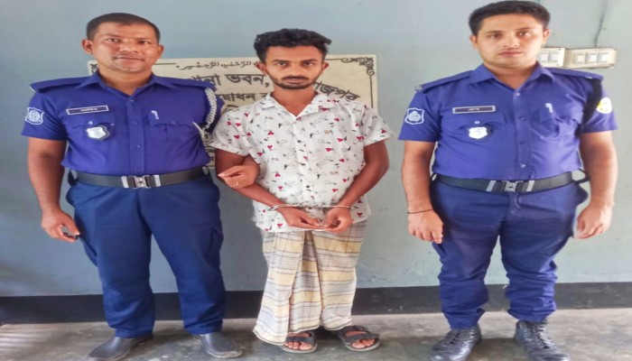 কাউখালীতে এক বছরের সাজাপ্রাপ্ত পলাতক আসামি গ্রেফতার