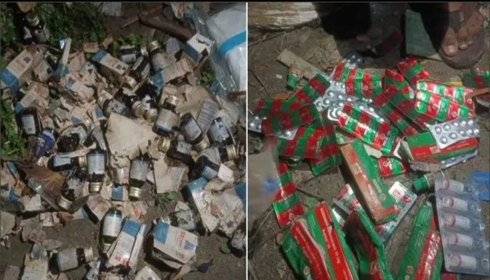 রাতের আঁধারে পোড়ানো হলো সরকারি হাসপাতালের ওষুধ, তদন্তে স্বাস্থ্য বিভাগ