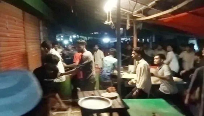 বরিশাল বিশ্ববিদ্যালয়ে প্রেমের প্রস্তাবকে কেন্দ্র করে দুই বিভাগের শিক্ষার্থীদের মধ্যে রাতভর দফায় দফায় সংঘর্ষ, ধাওয়া-পাল্টা ধাওয়া  : আহত-২০