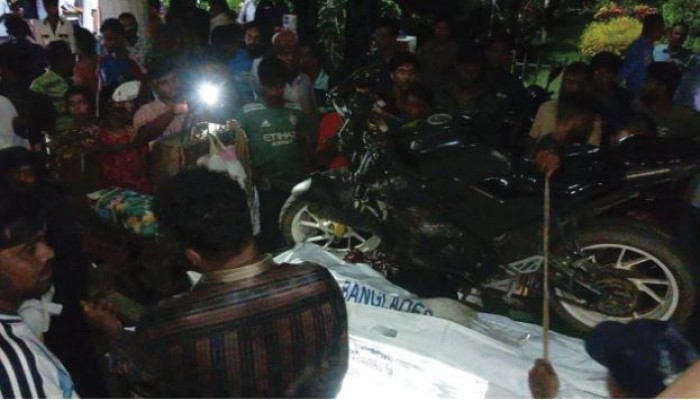 ভাঙ্গায় মোটরসাইকেল নিয়ন্ত্রণ হারিয়ে দুই যুবক নিহত