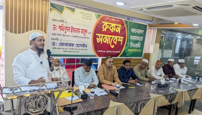 জুলাই সনদ বাস্তবায়ন না করে সরকার ফ্যাসিবাদের তৈরি পুরোনো পথে হাঁটছে - ড. শফিকুল ইসলাম মাসুদ এমপি
