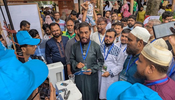 মিরপুরে মোহাম্মদ সেলিম উদ্দিনের উদ্যোগে ফ্রি মেডিকেল ক্যাম্প ও ঔষধ বিতরণ