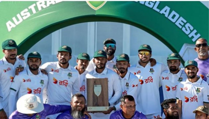 টেস্ট র‌্যাঙ্কিংয়ে ছয়ে উঠল বাংলাদেশ