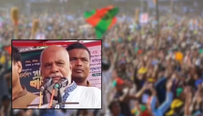 যুবলীগ নেতার পক্ষ নিয়ে দলীয় নেতাকর্মীদের বিপক্ষে বিএনপি নেতার হুঁ'শি'য়া'রি