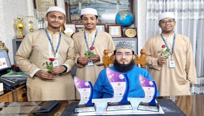 ৪৬তম জাতীয় বিজ্ঞান ও প্রযুক্তি সপ্তাহে চ্যাম্পিয়ন তানযীমুল উম্মাহ আলিম মাদ্রাসা