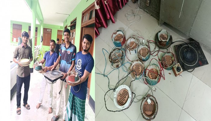 কাশগরী হলে নতুন প্রভোস্টের রেড, অবৈধ ইলেকট্রিক সামগ্রী জব্দ