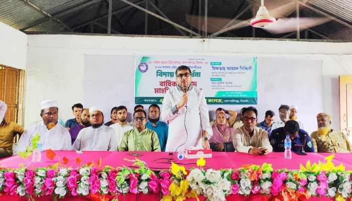 এম সাইফুর রহমান ডিগ্রি কলেজ আর অবহেলিত থাকবে না : মিফতাহ্ সিদ্দিকী