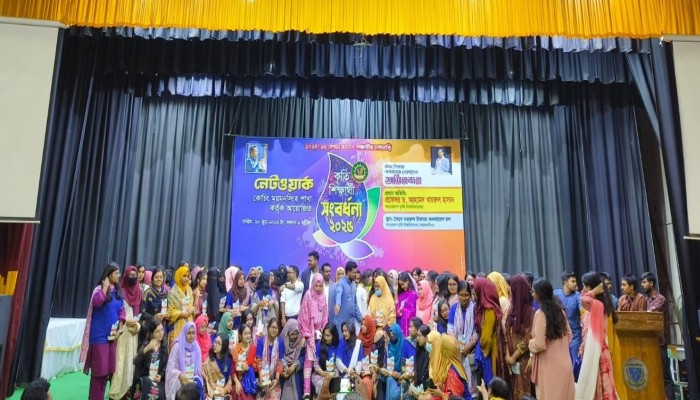 কৃষি বিশ্ববিদ্যালয়ের নবীন ৫০০ শিক্ষার্থীকে নেটওয়ার্কের সংবর্ধনা