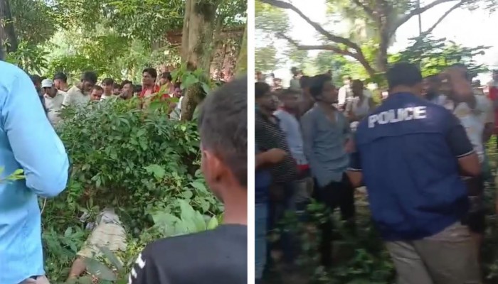 লুঙ্গি প্যাঁচিয়ে হত্যা, ঝোপে মিলল নিখোঁজ রিকশা চালকের মরদেহ