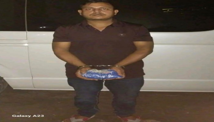 ২২০৫ পিস ইয়াবা ট্যাবলেটসহ মাদক ব্যবসায়ী গ্রেফতার ০১।