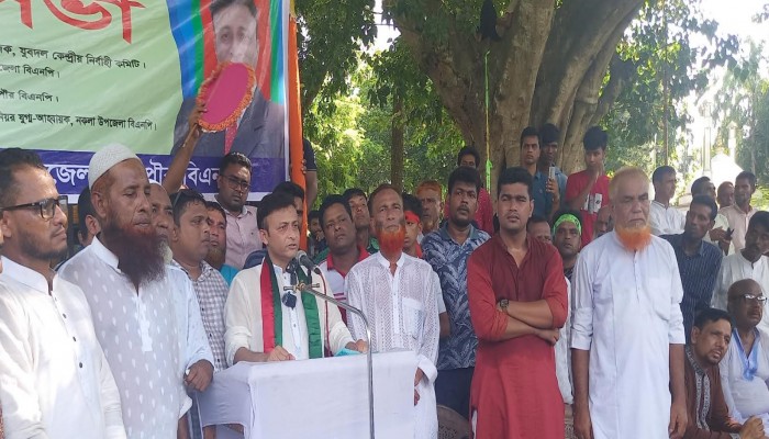 বিএনপি প্রতিষ্ঠা না হলে দেশে জুলাই-আগষ্টের আন্দোলন হতনা- নকলায় বিএনপি নেতা ইলিয়াস