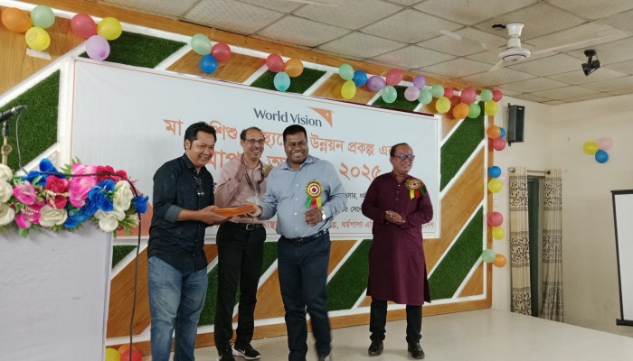 ধর্মপাশায় মা ও শিশু সেবা উন্নয়ন প্রকল্পের সমাপনী অনুষ্ঠান সম্পন্ন