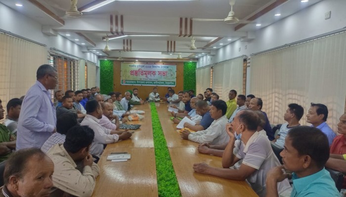 দুর্গাপূজা উপলক্ষে রাণীশংকৈলে প্রস্তুতি সভা