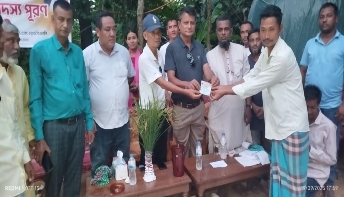 বাঙ্গালহালিয়ায় বিএনপির নতুন সদস্য সংগ্রহ কার্যক্রম অনুষ্ঠিত