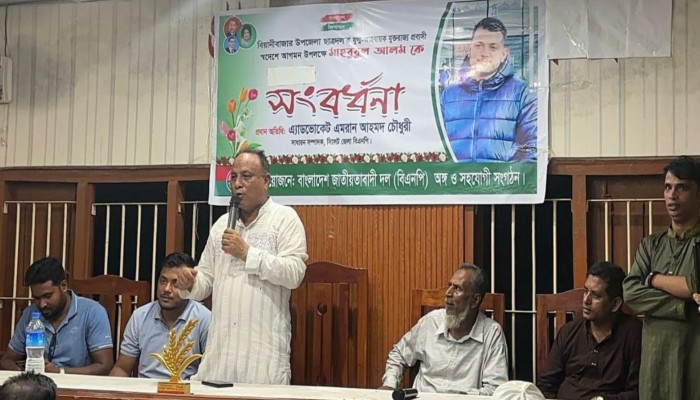 গণতান্ত্রিক আন্দোলনে প্রবাসীদের অনন্য অবদান রয়েছে : এড. এমরান চৌধুরী