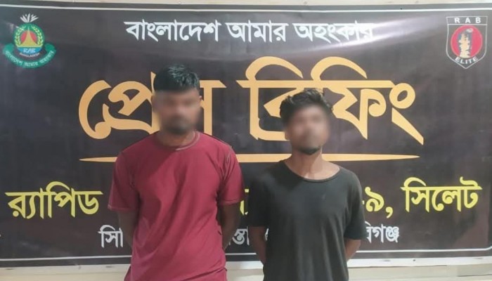 ‎মাধবপুরে ৫৩ কেজি গাঁজাসহ দুই ব্যক্তি আটক