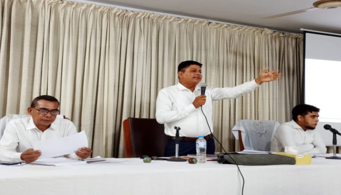 বরিশালে শরীফ ফার্মার মাসিক মিটিং অনুষ্ঠিত