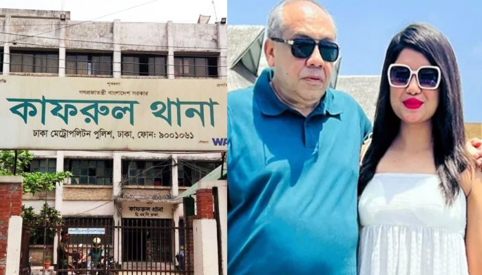 সাদাত রহমানের বাসার নীচে নিজেকে প্রথম স্ত্রী দাবি করে তনি