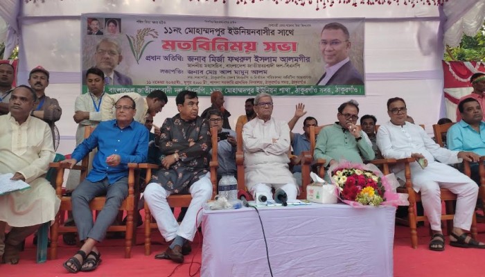 আওয়ামী লীগের বিরুদ্ধে যত মামলা আছে সব তুলে নেয়া হবে- মির্জা ফখরুল