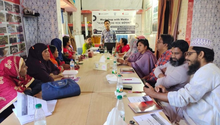 নারী উদ্যোক্তা ও সংবাদ কর্মীদের সাথে কর্মশালা অনুষ্ঠিত