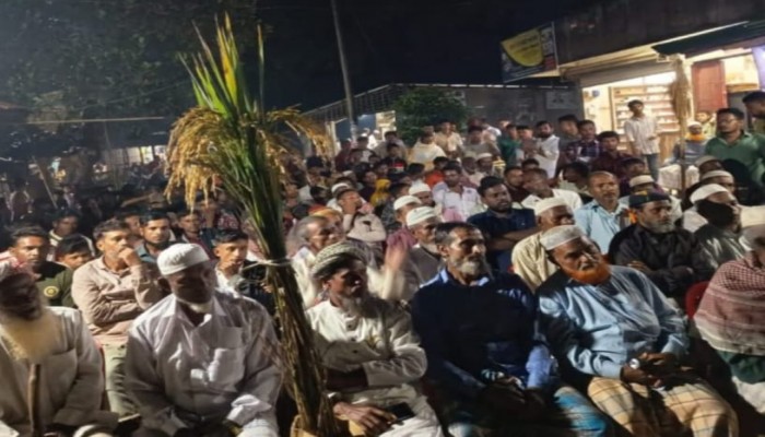 বাইশারীতে ৩০০ নং আসনে বিএনপি'র সাচিং প্রু জেরি'র ধানের শীষের ব্যাপাক নির্বাচনী প্রচারণা